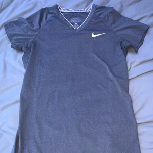 grey nike top